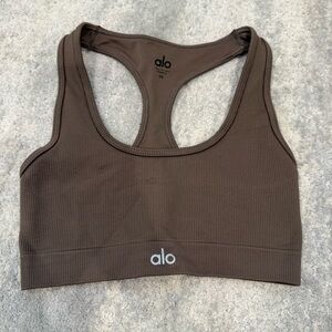ALO Yoga Brown Sports Bra- size S
